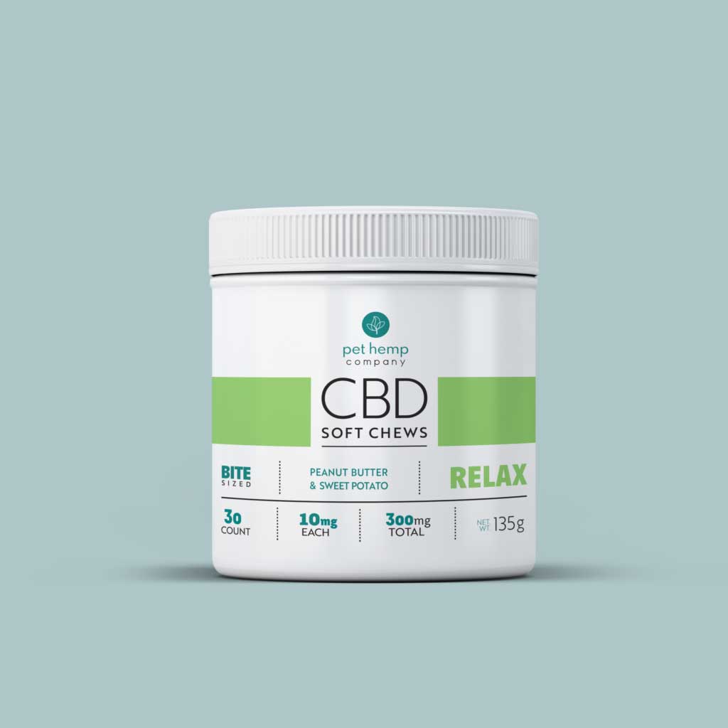 Calming Treats For Dogs: CBD Soft Chews – RELAX