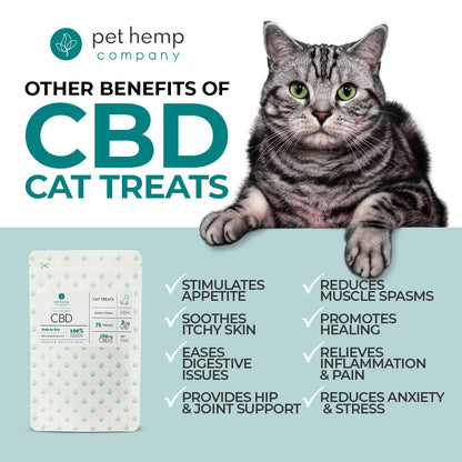 CBD Cat Treats 150mg - Salmon Flavor