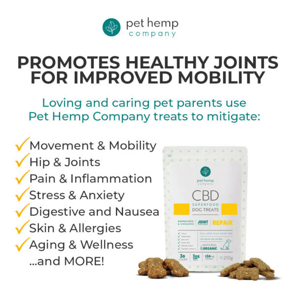 CBD Dog Treats – REPAIR: Joint Support