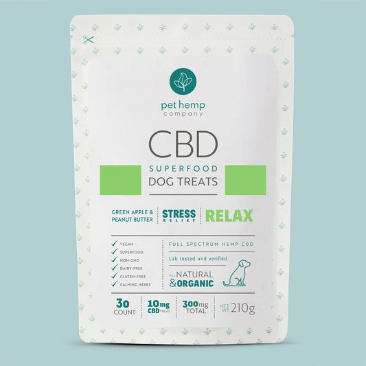 CBD Dog Treats – RELAX: Anxiety & Stress Relief